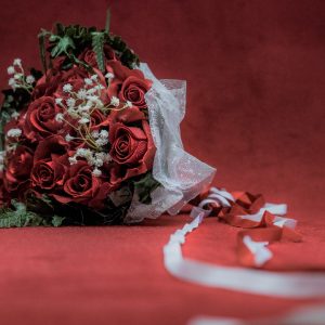 bouquet rojo intenso
